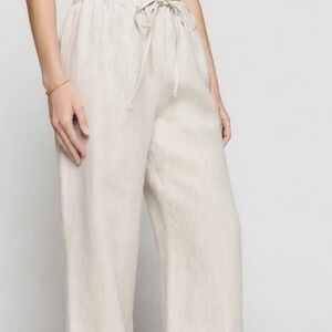 Reformation linen pants